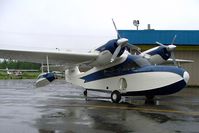 C-FNOX @ CYHU - Grumman G-44A Widgeon [1414] St. Hubert~C 17/06/2005 - by Ray Barber