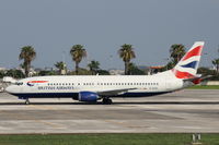 G-DOCL @ LMML - B737-400 G-DOCL British Airways - by Raymond Zammit
