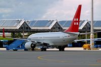 HB-IIQ @ EDDM - Boeing 737-7CN [30752] (PrivatAir) Munich-Franz Josef Strauss~D 19/07/2009