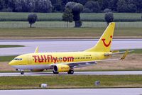 D-AHXH @ EDDM - Boeing 737-7K5 [35282] (TUIfly.com) Munich-Franz Josef Strauss~D 19/07/2009 - by Ray Barber