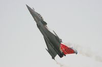 142 @ LFRN - French Air Force Dassault Rafale C (113-GU), Solo display, Rennes-St Jacques airport (LFRN-RNS) Air show 2014  - by Yves-Q