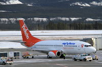 C-GANU @ CYXY - On the ramp at Whitehorse, Yukon. - by Murray Lundberg