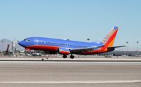 N394SW @ KLAS - Boeing 737-300 - by Mark Pasqualino