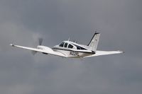 N122RL @ KOSH - Beech B55 - by Mark Pasqualino