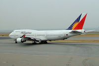 N754PR @ VHHH - Boeing 747-469M [27663] (Philippine Airlines) Hong Kong Int~B 31/10/2005 - by Ray Barber