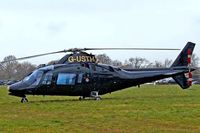 G-USTH @ EGBC - G-USTH   Agusta A.109A-2 [7304] (Cheqair Ltd) Cheltenham Racecourse~G 14/03/2008 - by Ray Barber