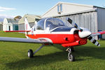 G-CBBT @ X5FB - Scottish Aviation Bulldog T.1, Fishburn Airfield UK, October 25th 2014. - by Malcolm Clarke