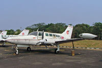 PK-AGD @ WIIH - Cessna 402B Businessliner [402B-0398] Jakarta-Halim Perdanakusuma Int~PK 25/10/2006 - by Ray Barber