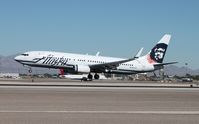 N586AS @ KLAS - Boeing 737-800 - by Mark Pasqualino