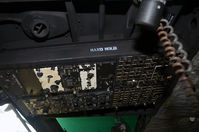 N704TF @ KFTW - Cockpit console Vintage Flying Museum - by Ronald Barker