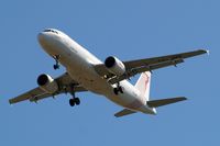 TS-IMS @ EGLL - Airbus A320-214 [4689] (Tunisair) Home~G 01/08/2013. On approach 27R. - by Ray Barber
