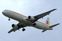 EC-IXD @ EGLL - Airbus A321-211 [2220] (Iberia) Home~G 23/05/2013. On approach 27R.
