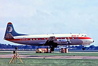 G-AOYH @ EGLL - Vickers 806 Viscount [311] (BKS Air Transport) Heathrow~G 1970. Time is when in these colours exact date not known. From a slide. About to land 28R.