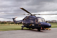 XZ240 @ EGDY - Westland Lynx HAS.3 [049] (Royal Navy) RNAS Yeovilton~G 05/08/1978. Taken from a slide.
