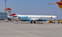 OE-LVF @ LOWW - Fokker F-100 [11483] (Austrian Arrows) Vienna-Schwechat~OE 16/04/2005