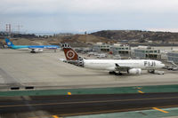 DQ-FJT @ KLAX - Two beautiful South Pacific birds on the ramp at LAX - by Micha Lueck