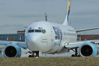 D-AGSA @ EDDP - Leaving apron 1 expecting departure on rwy 08L... - by Holger Zengler