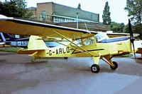G-ARLO @ EGTC - Beagle A.61 Terrier 1 [2500] Cranfield~G 02/09/1971. From a slide. - by Ray Barber