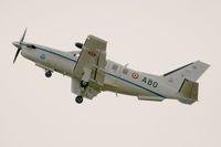 99 @ LFRN - Socata TBM-700, Take off, Rennes-St Jacques airport (LFRN-RNS) Air show 2014 - by Yves-Q