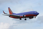 N600WN @ DAL - Landing at Dallas Love Field - by Zane Adams
