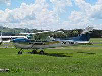 ZK-DKK @ NZAR - Visiting Ardmore café! - by magnaman