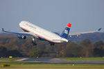 N292AY @ EGCC - US Airways - by Chris Hall