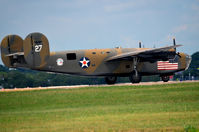 N24927 @ KFTW - Diamond Lil ready for takeoff, Vintage Flying Museum