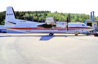 LN-BBB @ ENBR - BGO Bergen 24.5.94 - by leo larsen