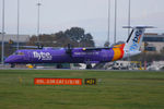 G-JEDU @ EGCC - flybe - by Chris Hall