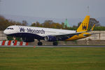 G-ZBAM @ EGCC - Monarch - by Chris Hall