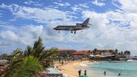 F-GPNJ @ TNCM - landing sxm - by martial Dekker