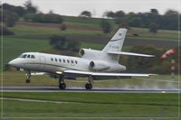 F-HAPM @ EDDR - Dassault Falcon 50EX - by Jerzy Maciaszek