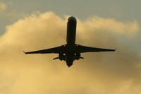 F-HMLE @ LFRB - Canadair Regional Jet CRJ-1000, Take off rwy 07R, Brest-Bretagne airport (LFRB-BES) - by Yves-Q