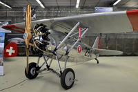 HB-RAI @ LSMP - Dewoitine D.26 of the FMPA (Fondation pour le Maintien du Patrimoine Aéronautique) at Payerne Air Base, Switzerland. Formerly a fighter trainer of the Swiss Fliegertruppe.