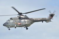 T-314 @ LSMP - Super Puma helicopter of the Schweizer Luftwaffe (Swiss Air Force) at Payerne Air Base. - by Henk van Capelle