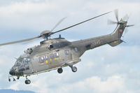 T-340 @ LSMP - Cougar helicopter of the Schweizer Luftwaffe (Swiss Air Force) at Payerne Air Base. - by Henk van Capelle
