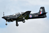 ZF374 @ EGLF - Arriving at FIA 2014. - by kenvidkid