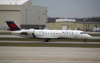 N855AS @ KDTW - CL-600-2B19