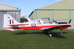 G-CBBT @ X5FB - Scottish Aviation Bulldog T.1, Fishburn Airfield UK, October 25th 2014. - by Malcolm Clarke