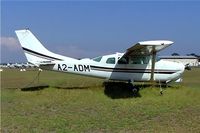 VH-SAA @ YMMB - Cessna 210D Centurion [210-58364] Moorabbin~VH 21/03/2007. Marked A2-ADM not certain if it ever wore VH-SAA although registered as such..