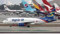N505NK @ KLAX - Airbus A319 - by Mark Pasqualino