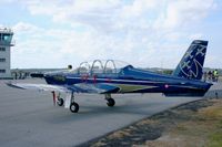 F-SEXG @ LFRU - Socata TB30 Epsilon, French Air Force Aerobatics Team Cartouche Doré, Morlaix-Ploujean airport (LFRU-MXN) air show in september 2014 - by Yves-Q