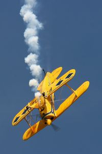 F-GKGZ @ LFRU - Pitts S-2A Special, Solo display, Morlaix-Ploujean airport (LFRU-MXN) air show in september 2014 - by Yves-Q