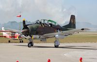 N4168E @ EVB - T-28C New Smyrna Beach 2013 - by Florida Metal
