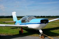 F-GBSZ @ LFRU - Socata RALLYE 110 ST, Morlaix-Ploujean airport (LFRU-MXN) - by Yves-Q