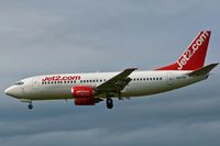 OO-TNF @ EGSH - Arriving for paintwork ! - by keithnewsome