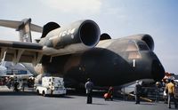 72-1874 @ LFPB - The YC-14 prototype on display at the 1977 Paris Air Show held at Le Bourget Airport, Paris. - by Roger Winser