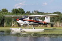 N3161N @ 96WI - Cessna 120 [13419] Vette/blust Seaplane Base Oshkosh~N 30/07/2008 - by Ray Barber