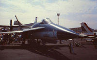 72-1569 @ LFPB - On static display at the 1977 Paris Air Show held at Le Bourget Airport, Paris. Marked as the US Navy's F-18 prototype and allocated show number 42. The first of the two prototypes, the other aircraft being 72-1570. - by Roger Winser