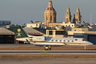HZ-MF4 @ LMML - Gulfstream300  HZ-MF4 Government of Saudi Arabia - by Raymond Zammit